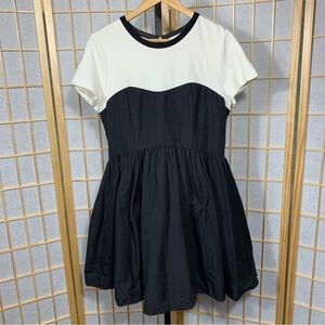 Kate Spade Sweetheart Illusion Fit and Flare Dress